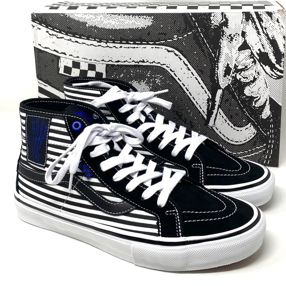 VANS Skate Sk8-Hi Decon Shoe x Breana Geering Women's Sneaker Black VN0A5KYBBA2 - Picture 2 of 8
